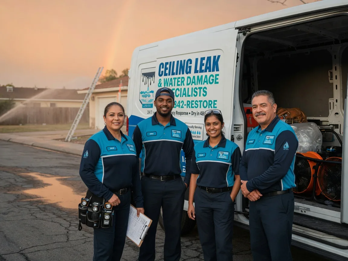 Ceiling Leak Cleanup company in Louin, MS