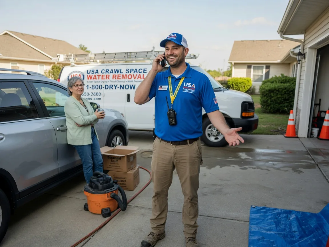 Crawl Space Water Removal Louin, MS FAQs